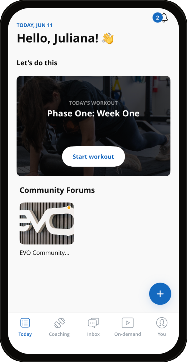 EVO Health app